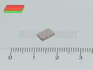 6x4x1 mm N48 NEODYM m�gnes has�b