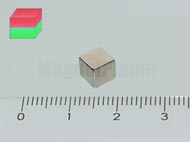 5 mm N42 NEODYM m�gnes kocka