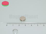 10x2,5 mm N42 NEODYM m�gnes korong