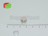 10x5 mm N45 NEODYM m�gnes korong diametral!