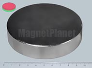 100x20 mm N45 NEODYM m�gnes korong