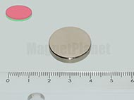 20x2,5 mm N38 NEODYM m�gnes korong