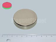 50x10 mm N45 NEODYM m�gnes korong