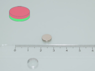 8x2 mm N45 NEODYM m�gnes korong