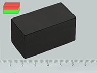 50x25x20 mm Y30 FERRIT m�gnes has�b