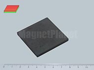 50x50x5 mm Y35 FERRIT m�gnes has�b