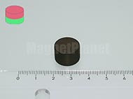 15x10 mm Y35 FERRIT m�gnes korong