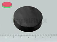 40x10 mm Y35 FERRIT m�gnes korong