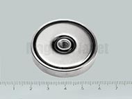 POT-IB 40x8 NEODYM r�gz�t� m�gnes bels� menettel