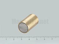 POT-RS 16x20 SmCo r�gz�t� m�gnes h6 illeszt�ssel, r�z h�velyben