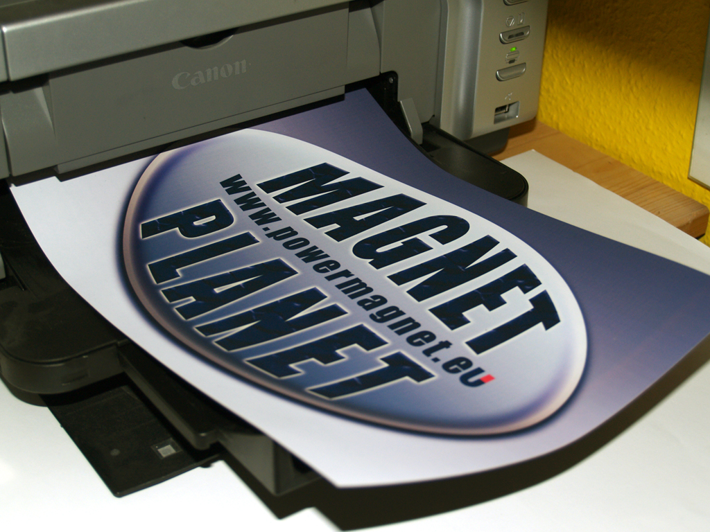 Nyomtathat� m�gneslap A4 GLOSSY