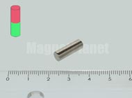 5x14 mm N45 NEODYM m�gnes r�d