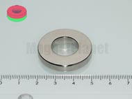 32x3/16 mm N38 NEODYM m�gnes gy�r�