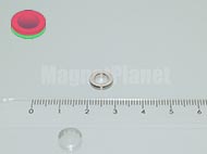 9,5x2/6,5 mm 42SH NEODYM m�gnes gy�r�